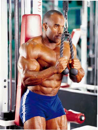 Bodybuilding Back Triceps