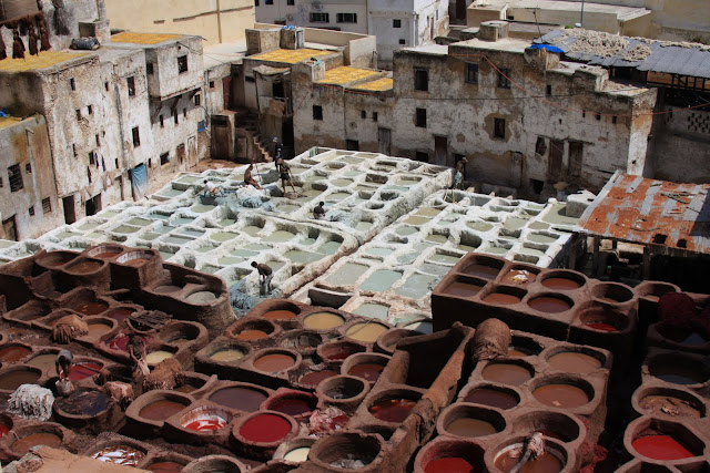 MEDINA DE FEZ - MARROCOS | Os Curtumes da cidade imperial 