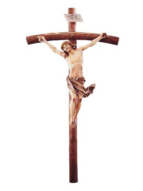 Usa el crucifijo . Da testimonio de Cristo Vivo .