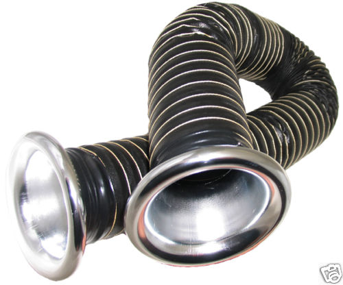 Racing Tuned Spec: Universal 63mm Neoprene air duct inlet kit