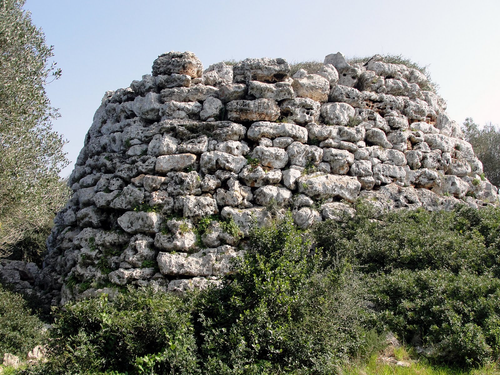 imatges de menorca TORRE VELLA D'EN LOZANO POBLAT TALAIÒTIC (CIUTADELLA)