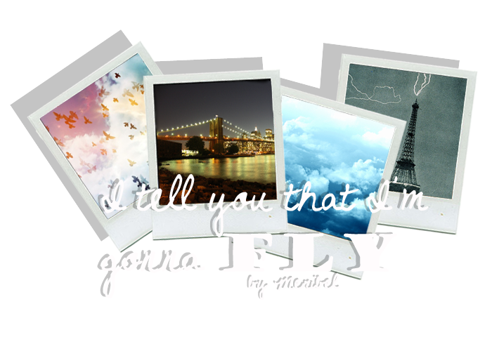 I tell you that I'm gonna fly.