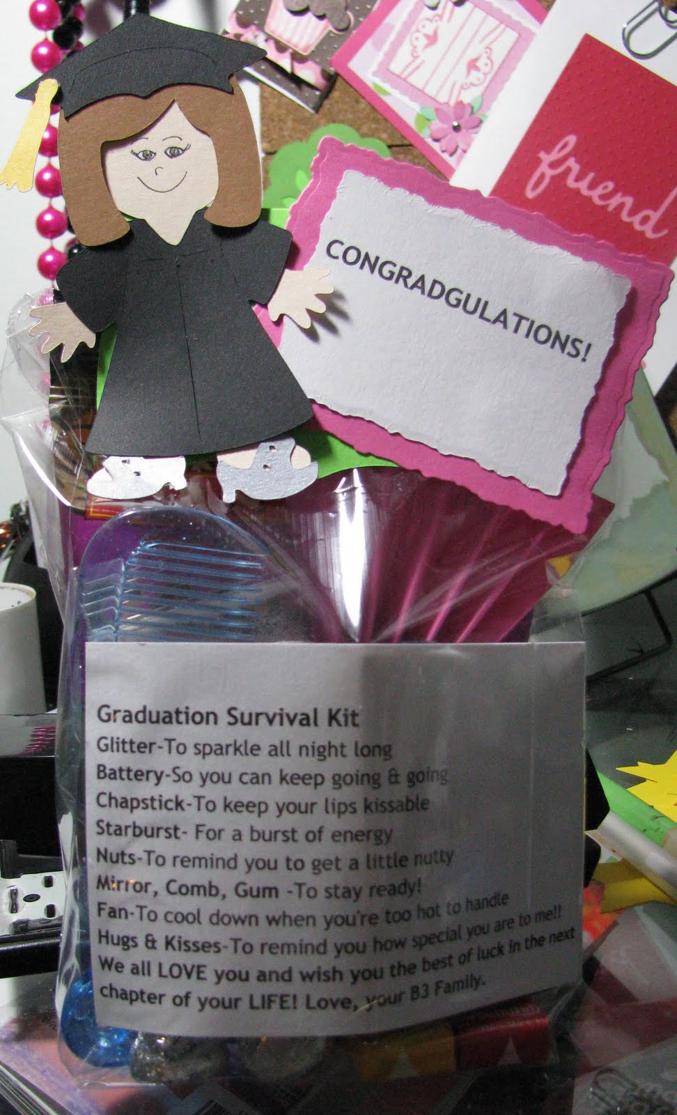 Christina's Creative Corner: Survival kits.