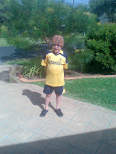 Drew in his new beanie