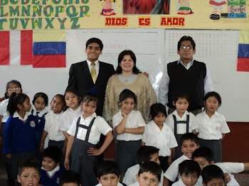 Saludos a los niños de  I.E. José Gabriel Condorcanqui. Lima, Perú