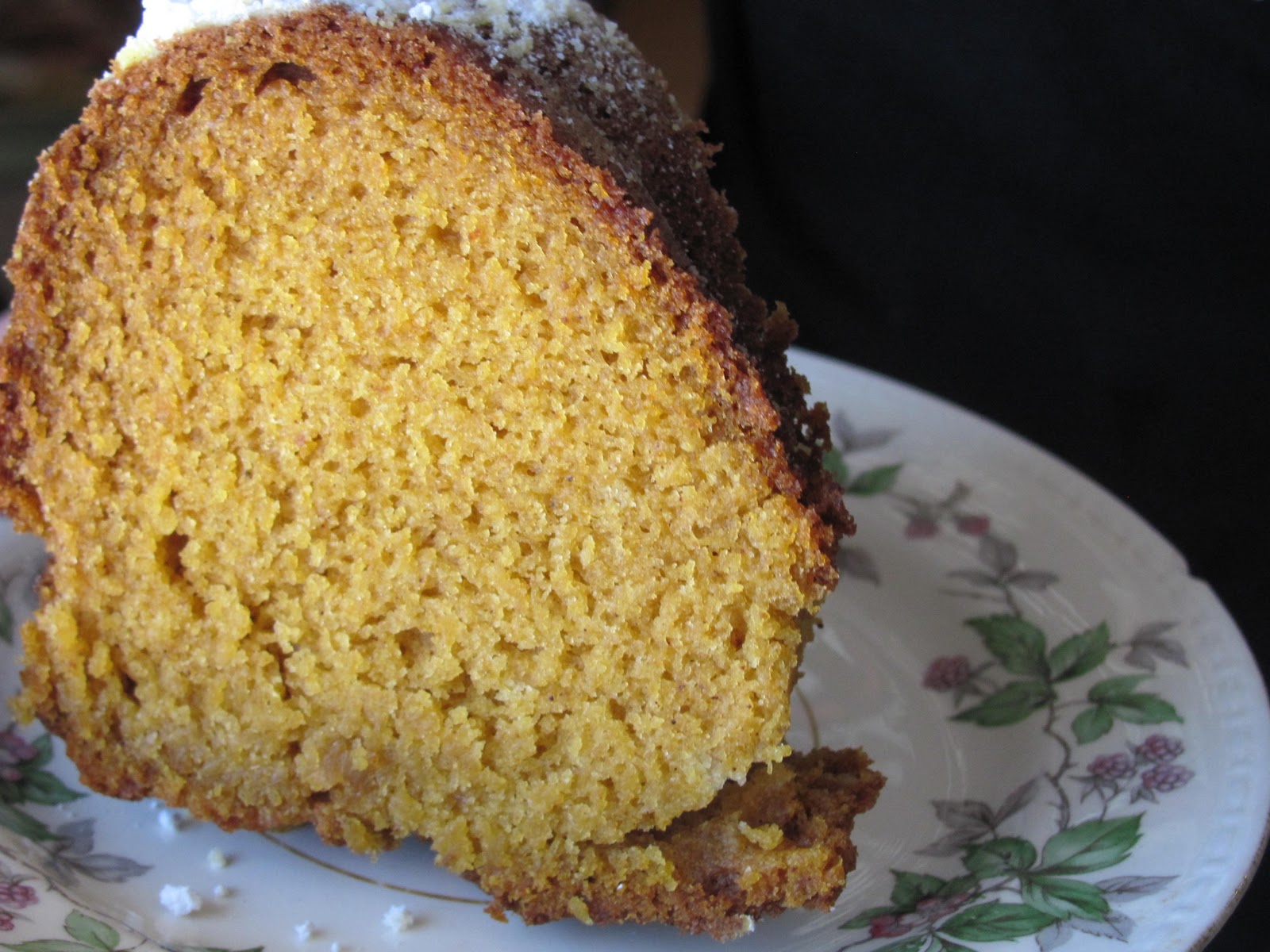 Cottage Homestead Pumpkin Pound Cake