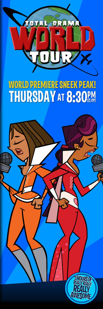 Total drama world tour temporada 3: tour mundial, isla del drama ...