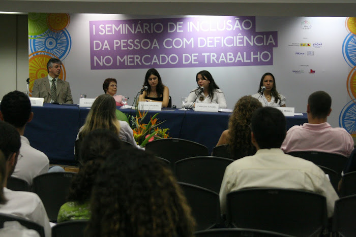 Seminário Sobre Inclusão e Mercado de Trabalho