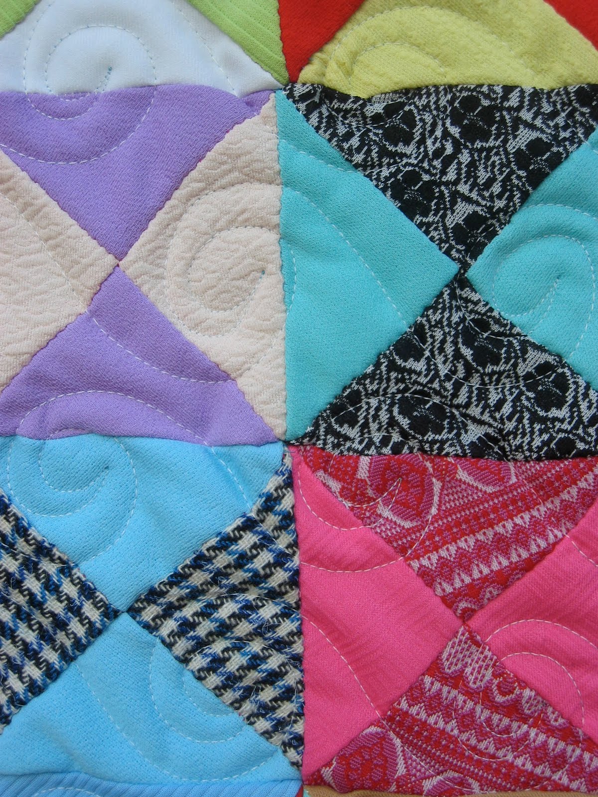 Leslie Tucker Jenison DoubleKnit Quilt "Maude's DoubleKnit