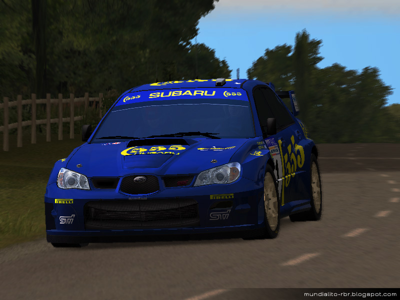 Mundialito RBR Skins Richard Burns Rally Subaru Impreza