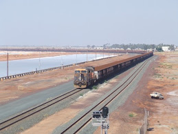 ore train, Pt Hedland,WA