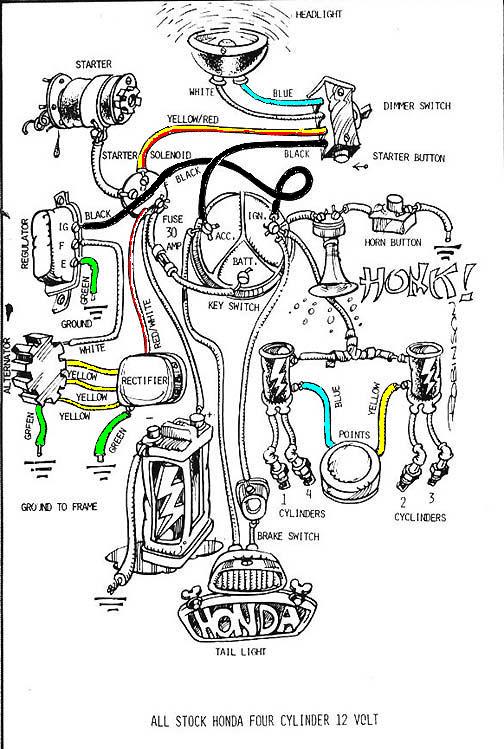 Antiquated Mule: Honda Wiring Diagram