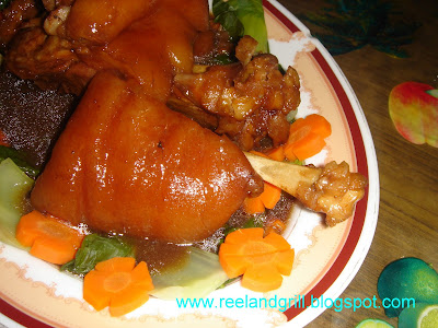 Filipino Pata Tim Pork Knuckle In Soy