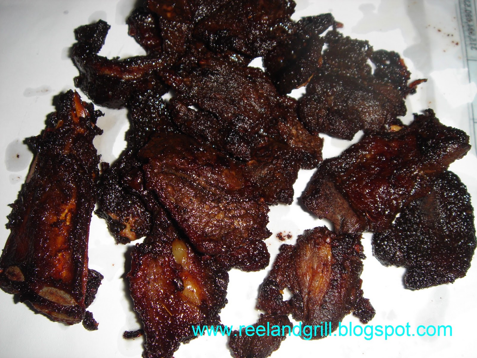 Reel and Grill: Tapa or Tapang Baboy Ramo (Marinated or Cured Wild Boar)