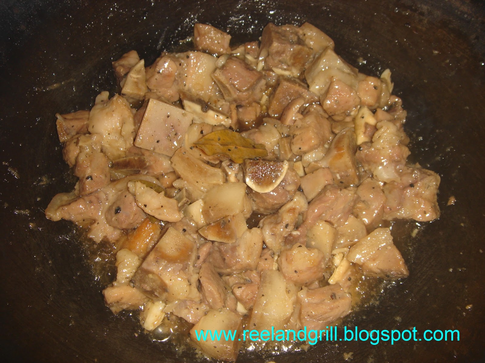 Reel and Grill Adobong Puti (Blonde or White Pork Adobo)