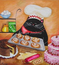 Black cat pastry chef