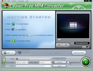 Leawo Free MP4 Converter