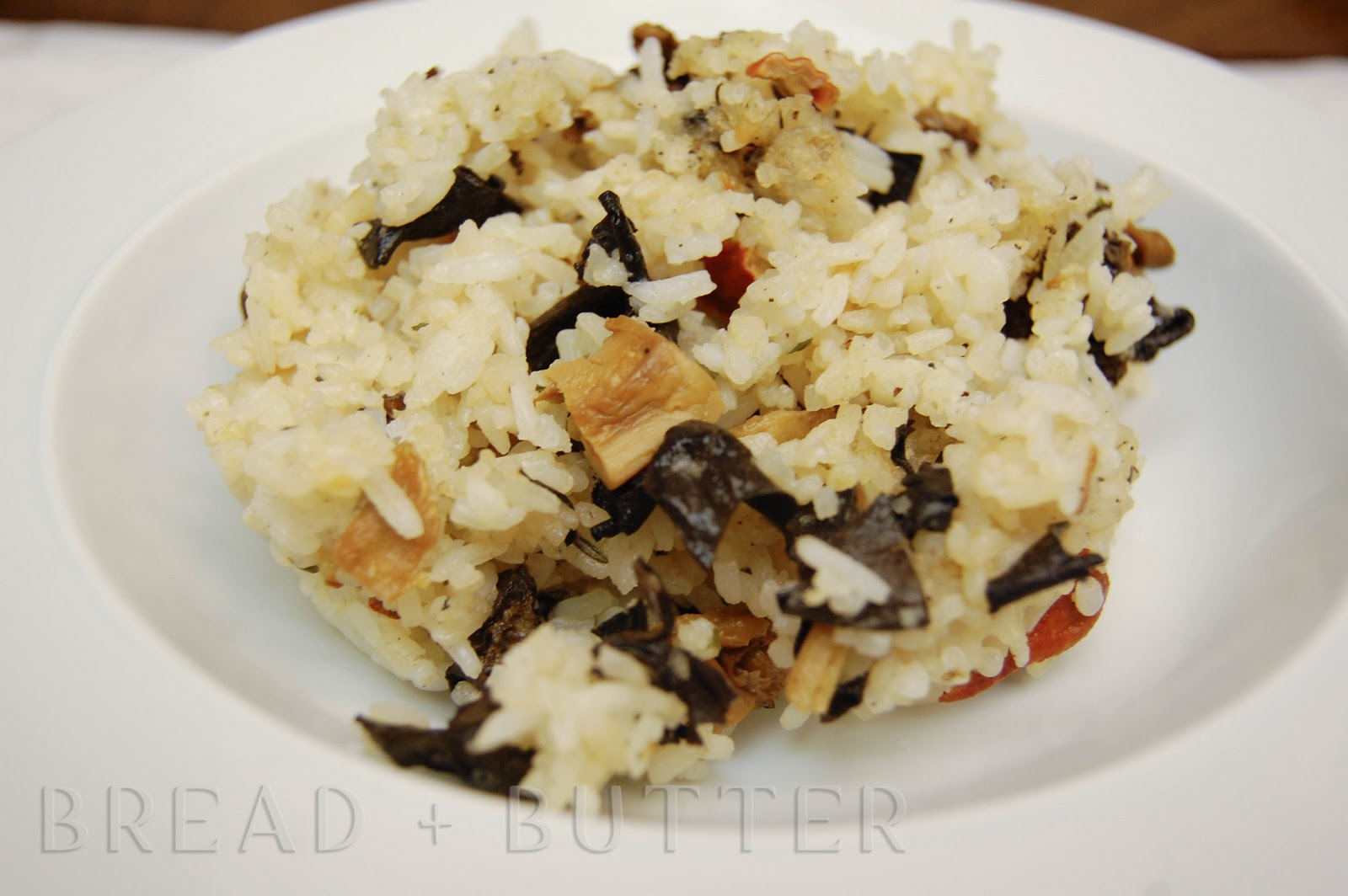 Bread + Butter Pinoy Style Wild Mushroom Fried Rice