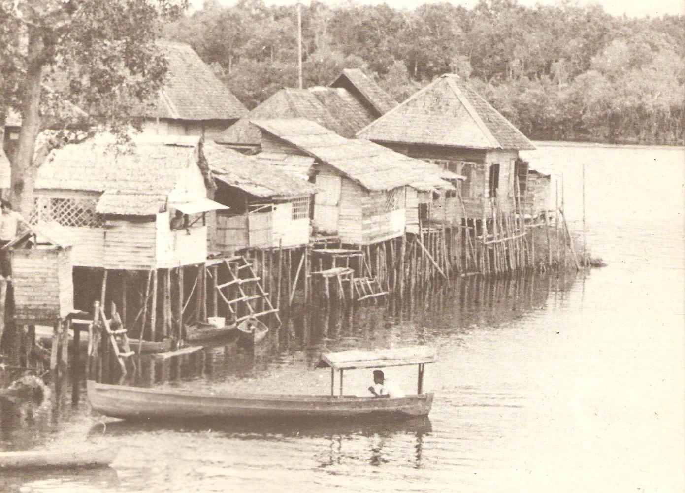 Desa Sungai di Kalimantan Tengah