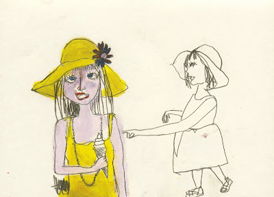 J U S T I N E B U R T O N: Sketch Book Stuff