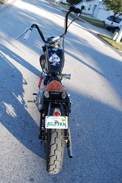 ironhead sportster seat