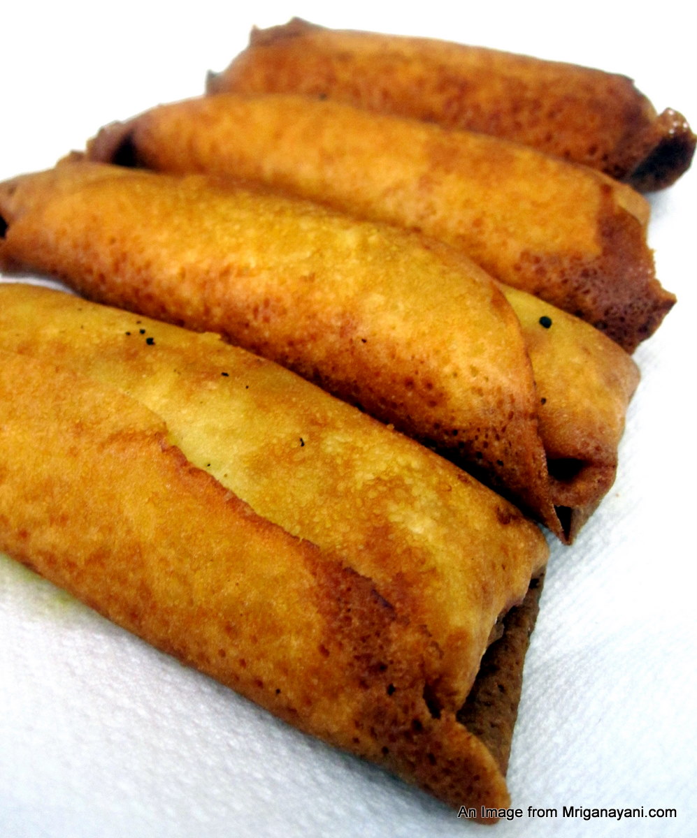 Love & Lentil: Veggie Spring Rolls - Indian Restaurant Style