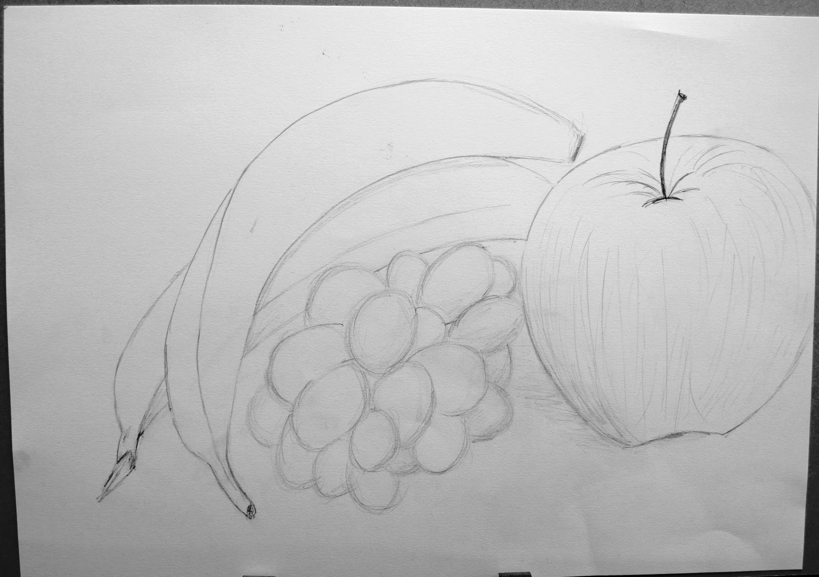 Debbie's place Assignment One First drawing Natural objects