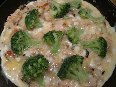 CIMG7008 - Laxomelett med broccoli