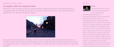 Gryningsljus+under+min+morgonpromenad - Passa på och njut av gryningsljuset och den underbara årstiden vår