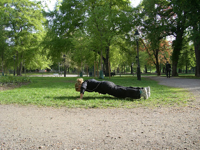 CIMG8284 - Ännu en solig morgon med utomhusträning