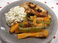 ugnsrostade+rotsaker+och+kyckling+005 - Kycklingfilé med pesto och ugnsrostade rotsaker