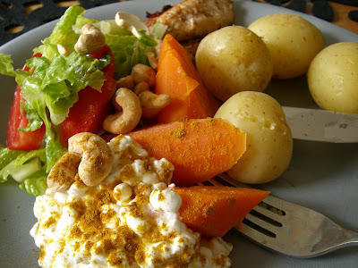 CIMG4610 - Kyckling och potatis till lunch