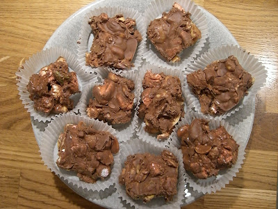 CIMG6154 - Mina Rocky Road som julgodis