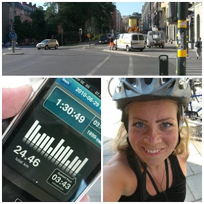 Cykling+29+juni - Cykling till jobbet på 90 minuter