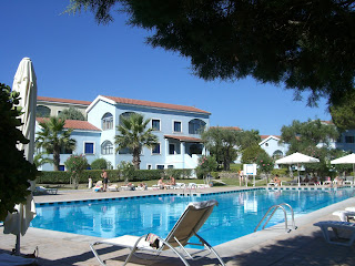 Poolen - Träning idag och under min semester