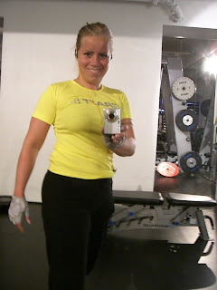 CIMG9623 - På gymmet med Terese Alshammar