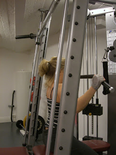 Karin+rygg - Jag kände mig stark under styrketräningen
