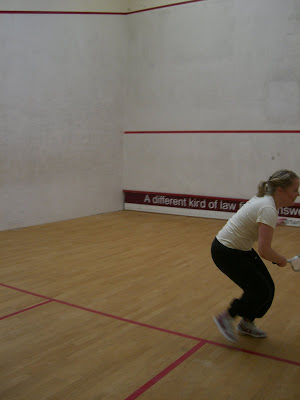 CIMG0754 - Squashmatchen blev dagens höjdpunkt