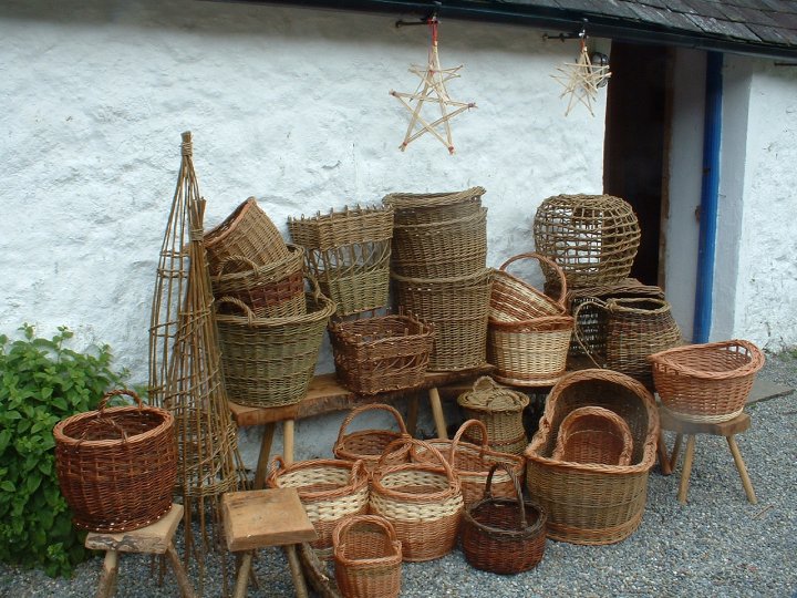 The Traditional Crafts Blog traditional baskets in Ireland
