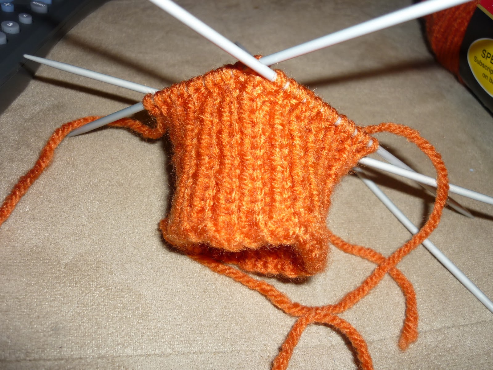 Life.....It's a Work in Progress Toddler Mittens..an Easy 4 Needle Pattern