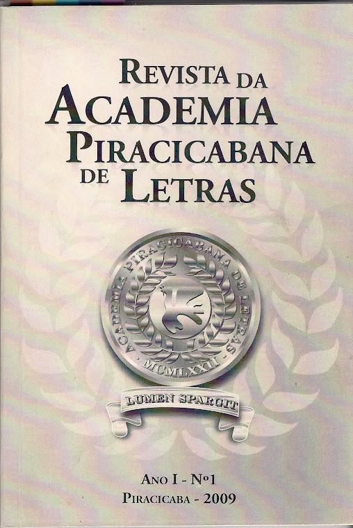 Revista da Academia Piracicabana de Letras - vol 1