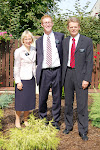 Mike with President and Sister Engbjerg