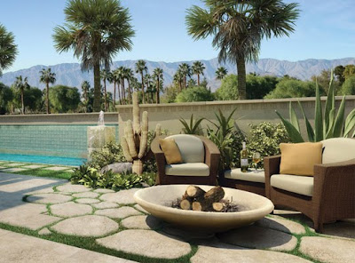 modern tropical landscaping design, home gardens