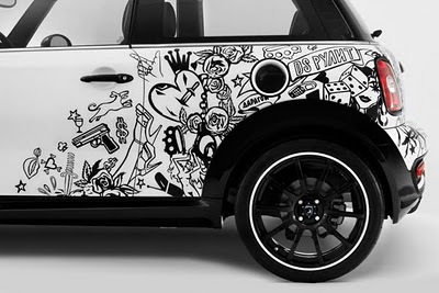 Mini Cooper Car Airbrush by. Denis Simachev | Car Modification 2011