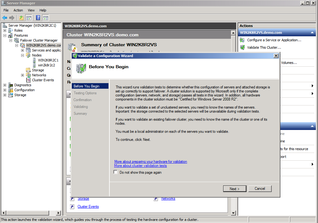 Eric Leong: SQL Server 2008 Failover Clustering on Windows Server 2008 R2
