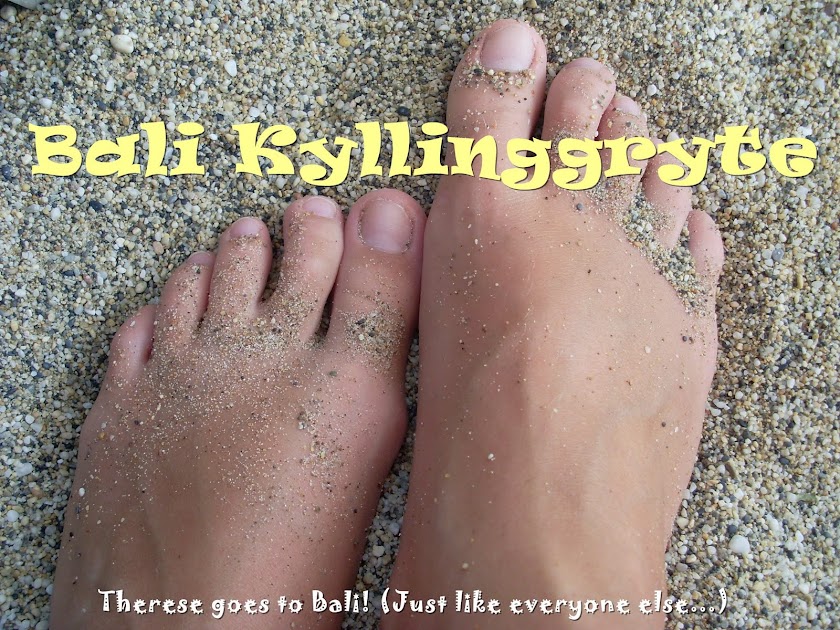 Therese goes to Bali!             (Just like everyone else)