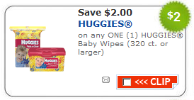 New Huggies Wipes Printable Coupon