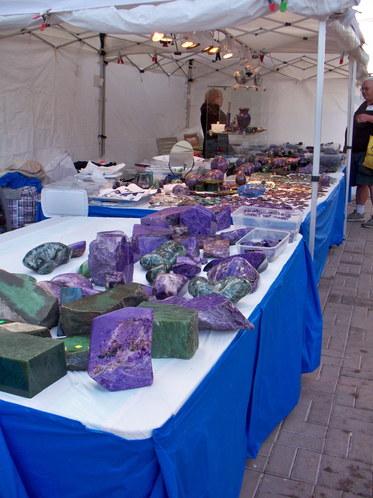 Tucson Gem Show Live! Tucson Day 1 Riverpark Inn Pueblo Gem