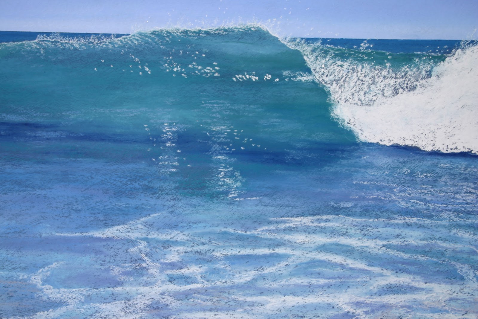 Ann Steer Gallery Beach Paintings and Ocean Art Wave