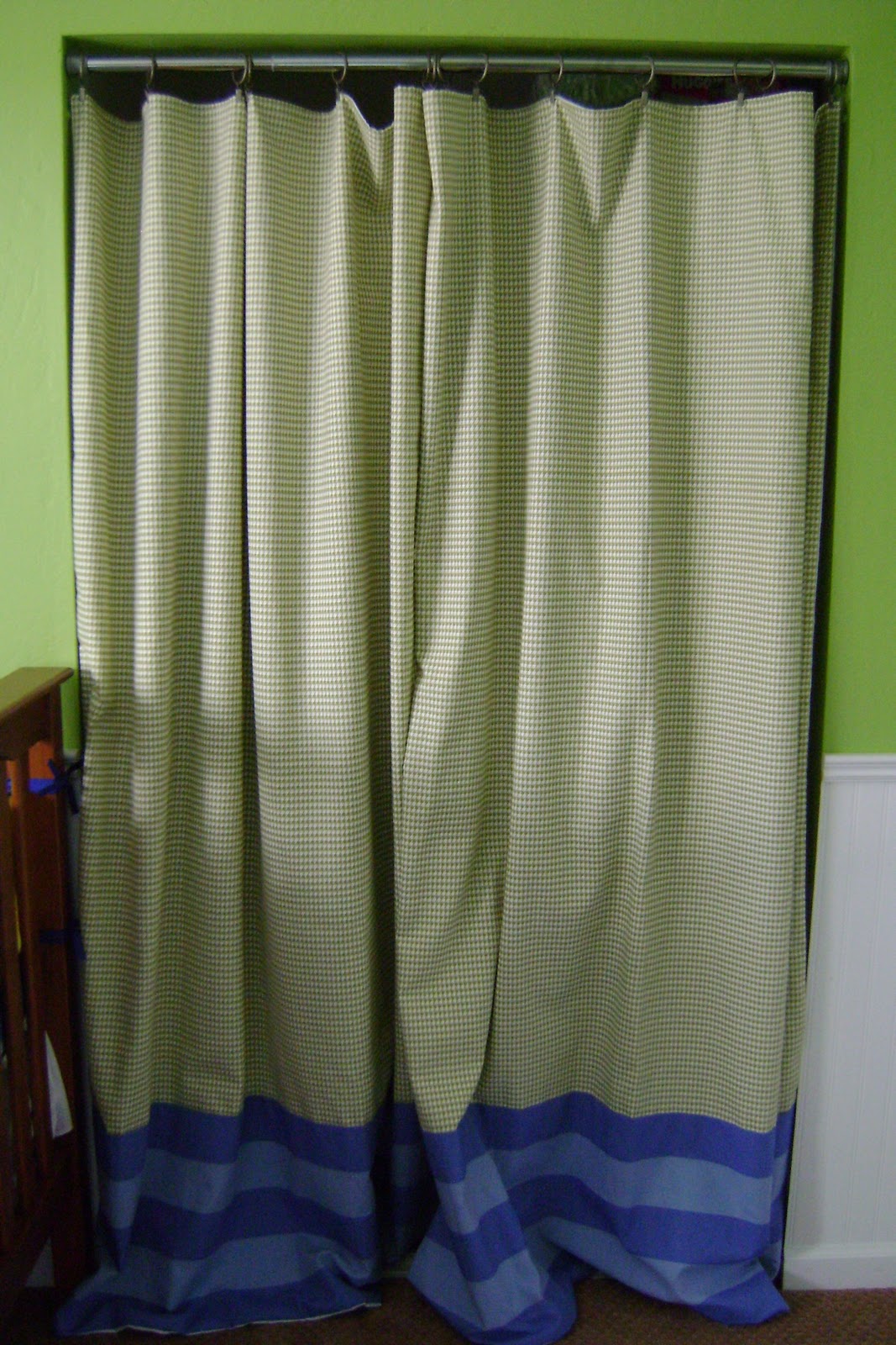 Design-Aholic: Two-Toned & Lined Curtains